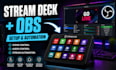 setup and automate your stream deck elgato for obs streaming