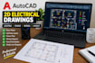 design professional 2d electrical drawings in autocad