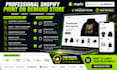 build a shopify print on demand store with printiful or printfy for hoodie