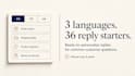 set up a multilingual customer reply browser extension