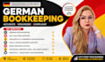 do german bookkeeping, vat, elster, amazon and oss accounting