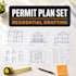 create city permit drawings for residential projects