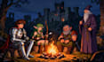 do pixel art game background parallax layer sprite sheet and environment art