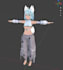 create a custom furry vrchat avatar and fursona 3d model