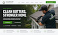 build wix gutter cleaning website squarespace gutter repair maintenance website