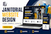 build a janitorial cleaning company website