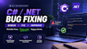 fix bugs and errors in your csharp dotnet application