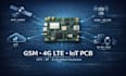 design GSM 4g lte cellular iot pcb with gps and embedded systems