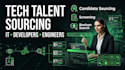 source and recruit qualified technical and IT candidates