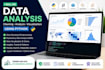 do data analysis, data cleaning and visualization using python