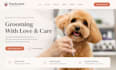 design wix pet groomer website squarespace dog grooming website
