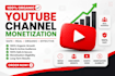 provide youtube channel monetization service