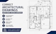 correct architectural drawings from permit review comments, plan revisions cad