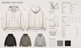 create fashion tech pack, clothing tech pack, technical flats and garment specs