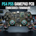 design ps4 ps5 gamepad controller pcb circuit schematic and embedded firmware