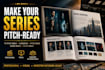 create a professional TV pitch deck, bible or lookbook