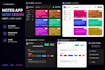 design a modern app UI UX in figma