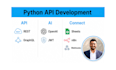 build python rest API and graphql apis with ai integration