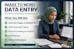do accurate data entry and typing from image to word