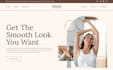 design squarespace waxing studio website piercing studio nail technician website