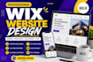 fix wix website bugs, mobile responsive, layout issues, and wix studio website