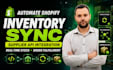 automate shopify inventory sync supplier stock API integration order fulfillment