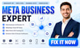 fix and setup meta google business profile verification whatsapp API business