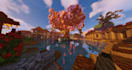 create custom minecraft builds, organic nature or village