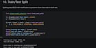 build machine learning models using python for your dataset