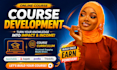 be your instructional designer, elearning developement, course development