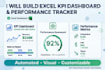 build excel sales dashboard with kpi fmcg 50m case