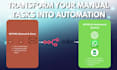 do custom n8n ai automations, apis, and whatsapp telegram bots