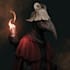 create detailed horror creepy art