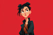 design 2d cartoon character design