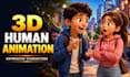create 3d ai cartoon animation videos