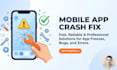 do app crash fix for android and flutter apps