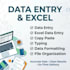 do data entry, copy paste and web research