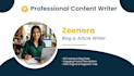write engaging blog posts and SEO articles