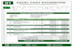 create professional excel cost estimation and quotation