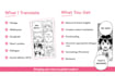 translate your japanese manga, webtoon or doujinshi into natural spanish