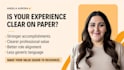 improve your resume, linkedin profile, and interview strategy