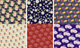 design floral watercolor patterns for textile prints