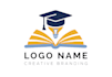 design a unique education logo for academic institutions