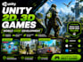 build unity 2d game, unity 3d game, mobile game development, unity game level