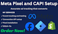 setup meta pixel facebook pixel ads campaign conversion API meta ads tracking