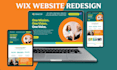 wix website design wix website redesign business wix website development