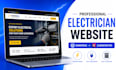 design professional hvac contractor wordpress company website with elementor