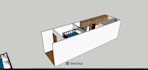 design custom studio condo layouts and loft bed 3d models in sketchup