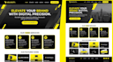 design clean and responsive websites with HTML CSS and javascript