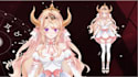 design vtuber model live2d vtuber rigging anime character design live2d model a